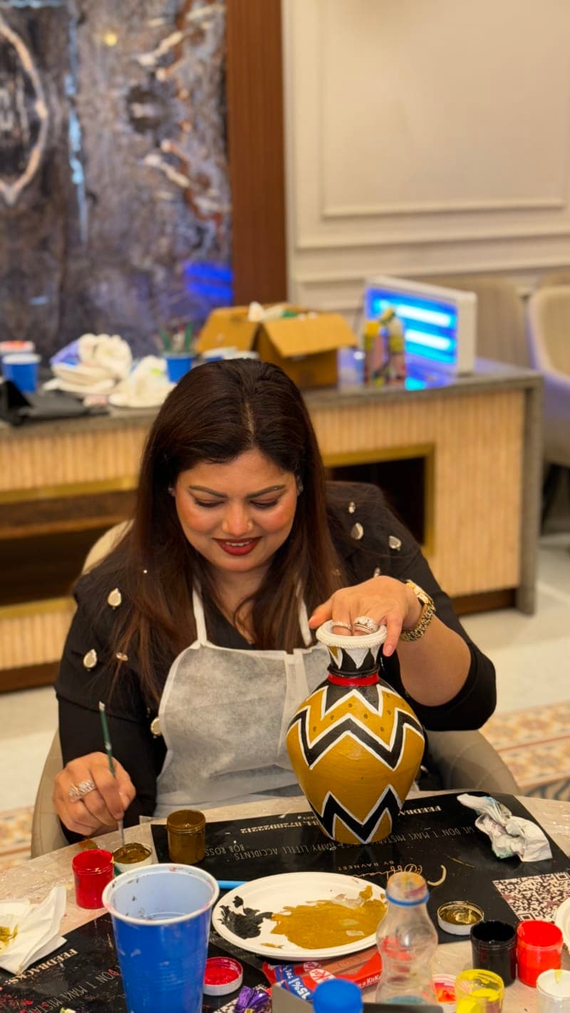 Pottery moment